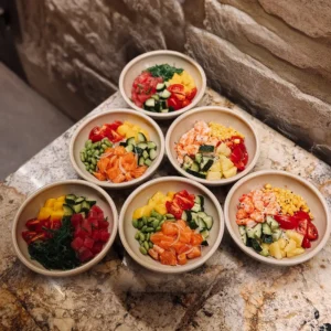 Poke Bowl Set x6